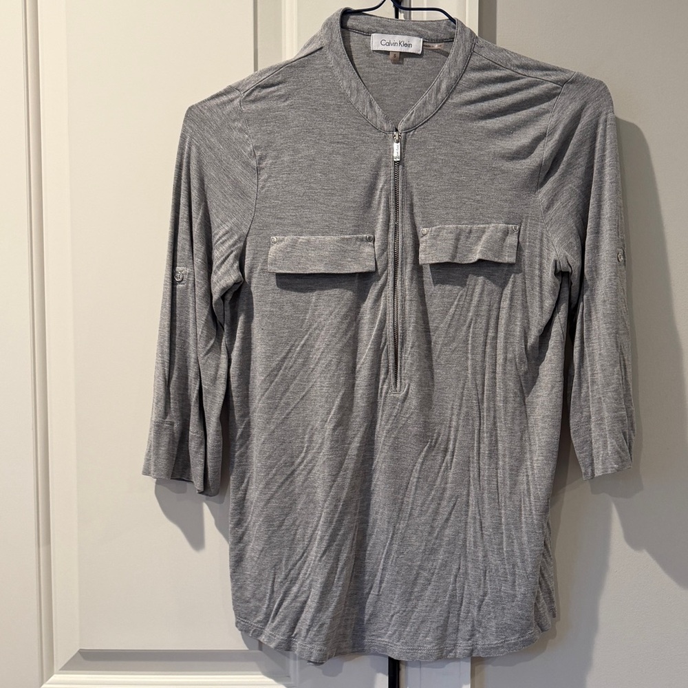 Calvin Klein Grey Top